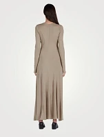 Venusia Jersey Long Dress