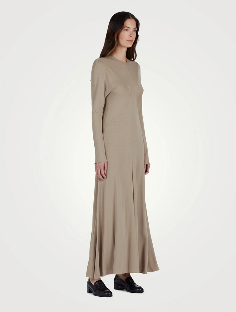 Venusia Jersey Long Dress