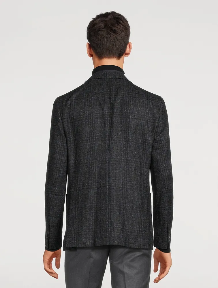 Brice Wool And Silk Hybrid Jacket
