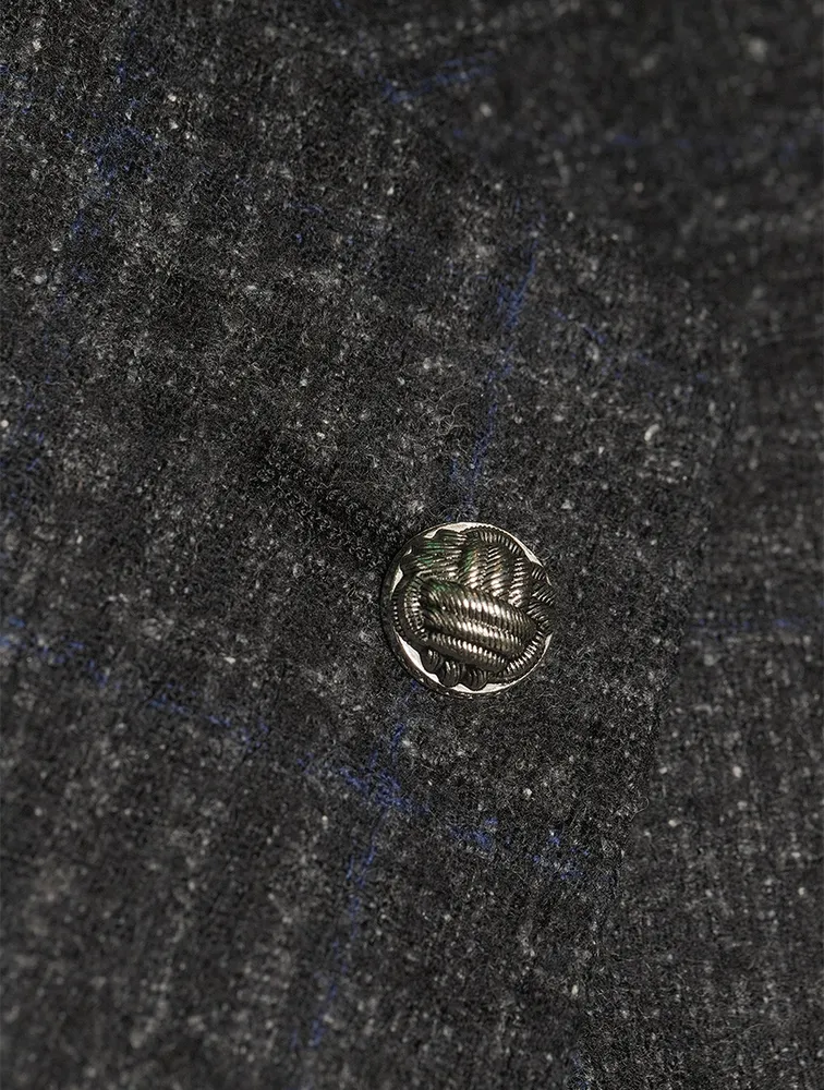 Brice Wool And Silk Hybrid Jacket