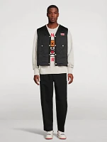 Cotton And Linen Cargo Jogger Pants