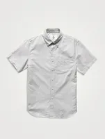 Windsor Short-Sleeve Oxford Shirt