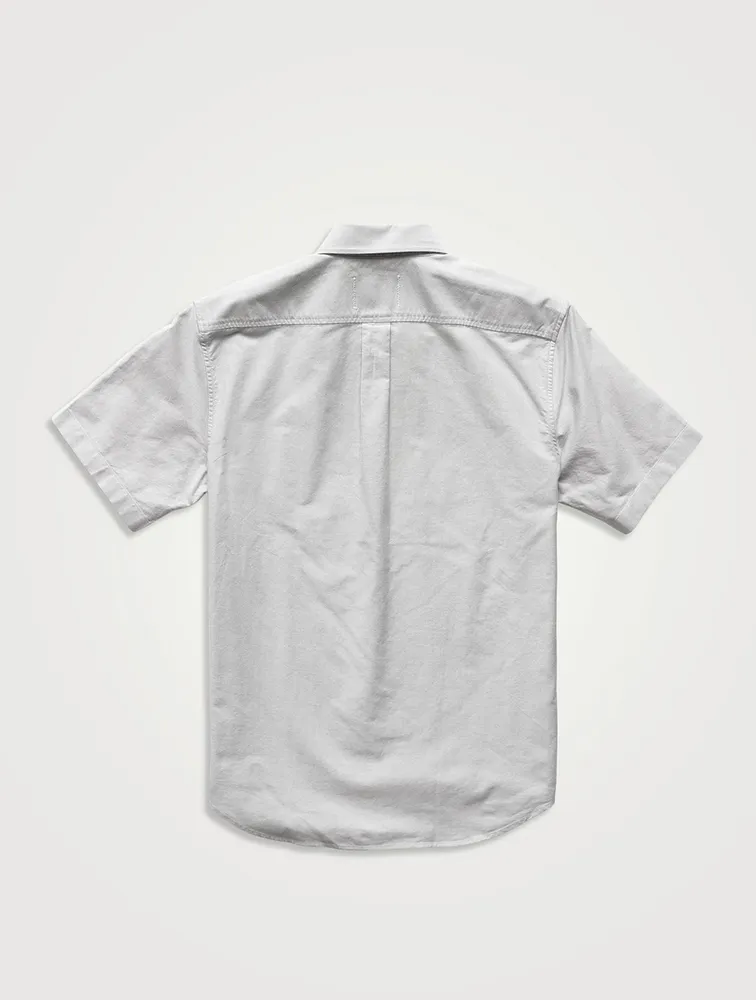 Windsor Short-Sleeve Oxford Shirt