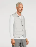 Silk And Cashmere Reversible Vest