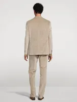 Myles Corduroy And Cashmere Stretch Two-Piece Suit