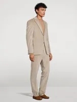 Myles Corduroy And Cashmere Stretch Two-Piece Suit