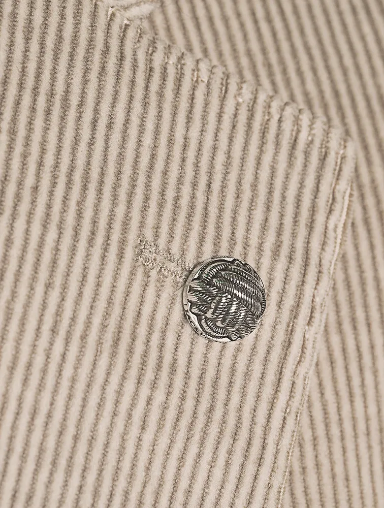Myles Corduroy And Cashmere Stretch Two-Piece Suit
