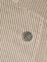 Myles Corduroy And Cashmere Stretch Two-Piece Suit
