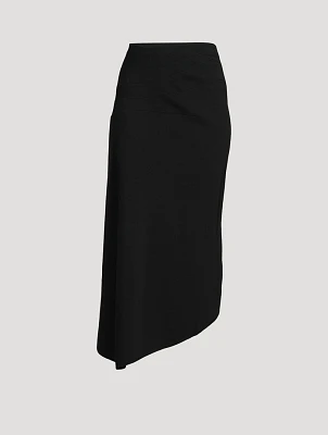 Langa Asymmetric Midi Skirt