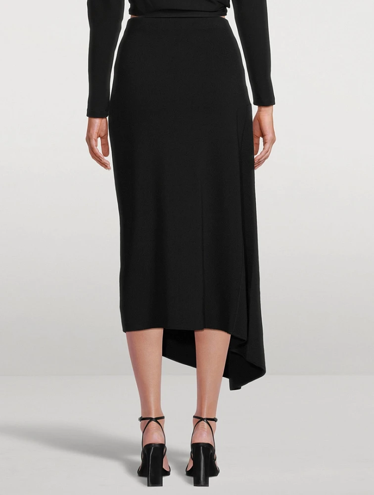 Langa Asymmetric Midi Skirt