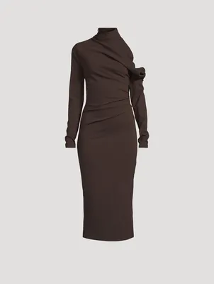 Teresa Asymmetric Midi Dress