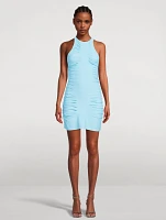 Deni Ruched Mini Dress