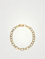 10K Gold Pop-Top Cut-Out Bracelet