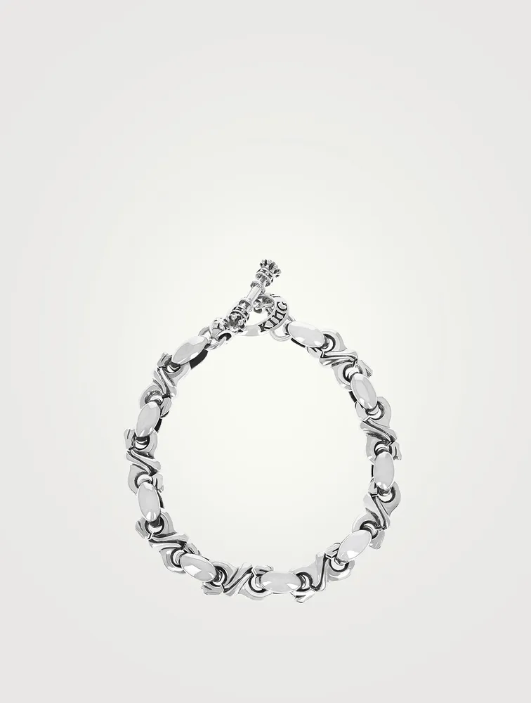 Small Silver S-Link Bracelet