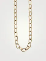 10K Gold Pop-Top Cut-Out Necklace