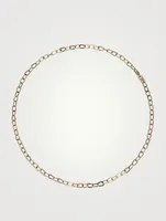 10K Gold Pop-Top Cut-Out Necklace