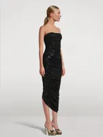 Diana Strapless Midi Dress