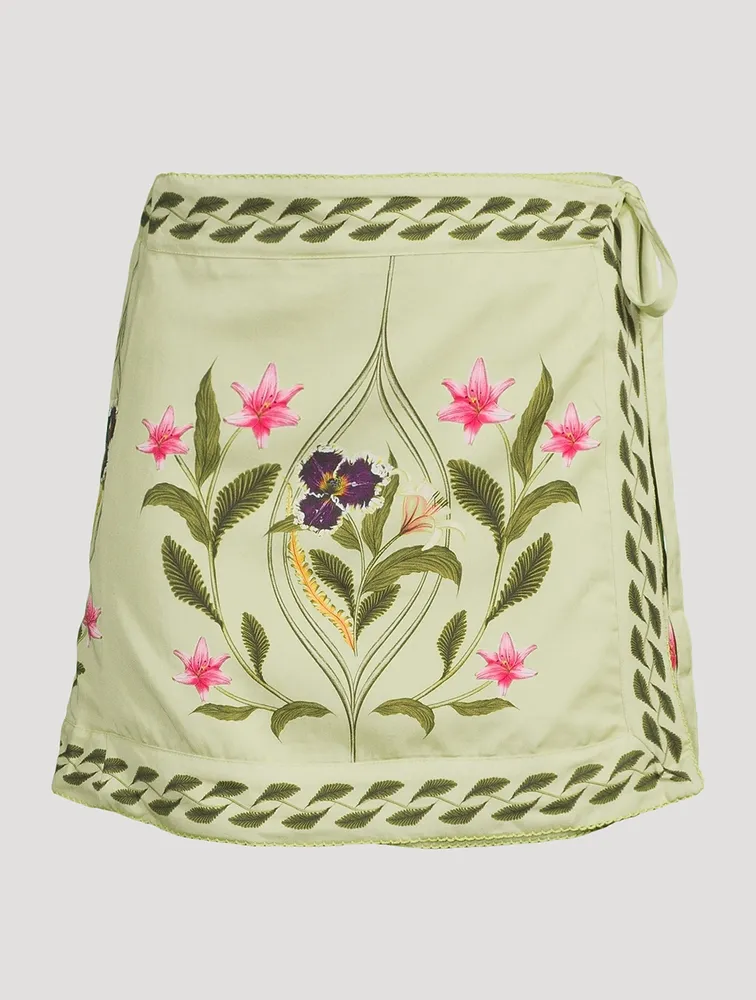 Luna Pacifico Wrap Sarong Floral Print