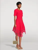 Gardenia Guipure Lace Midi Dress