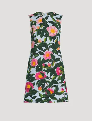 Shift Dress Camellia Print