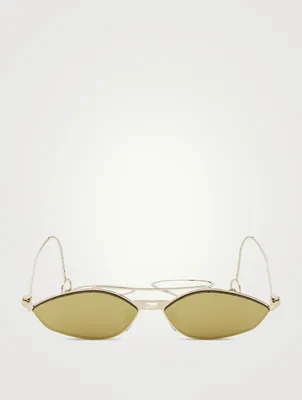 Baguette Cat Eye Sunglasses