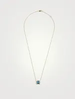 Cléo Daniela 14K Gold Emerald Cut Necklace