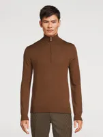 Erroll Wool Half-Zip Sweater