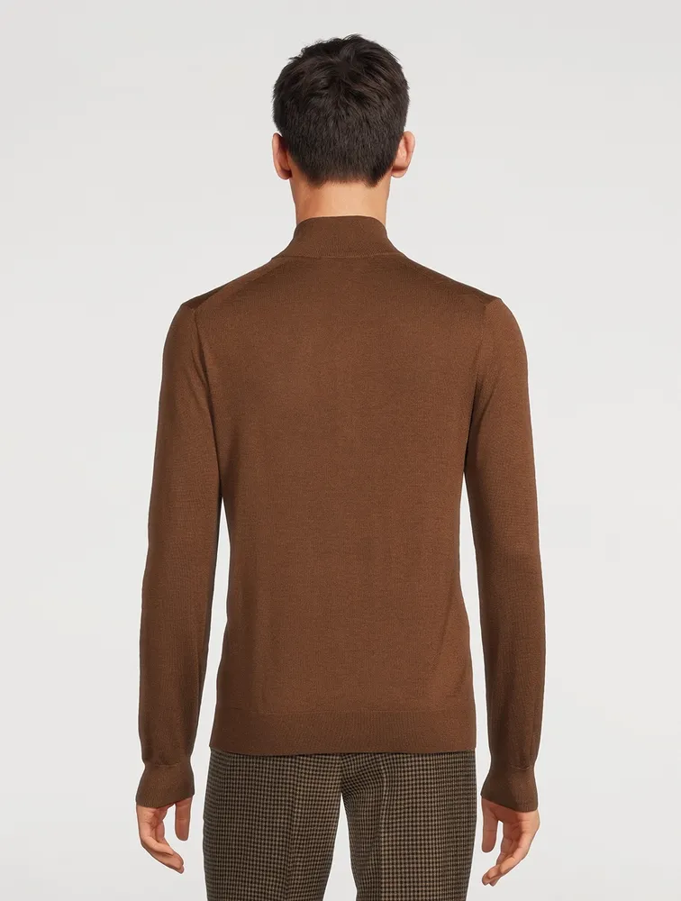 Erroll Wool Half-Zip Sweater
