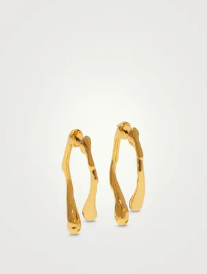 Drippy Front-To-Back Earrings