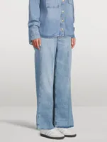 Ko-Work Wide-Leg Carpenter Jeans