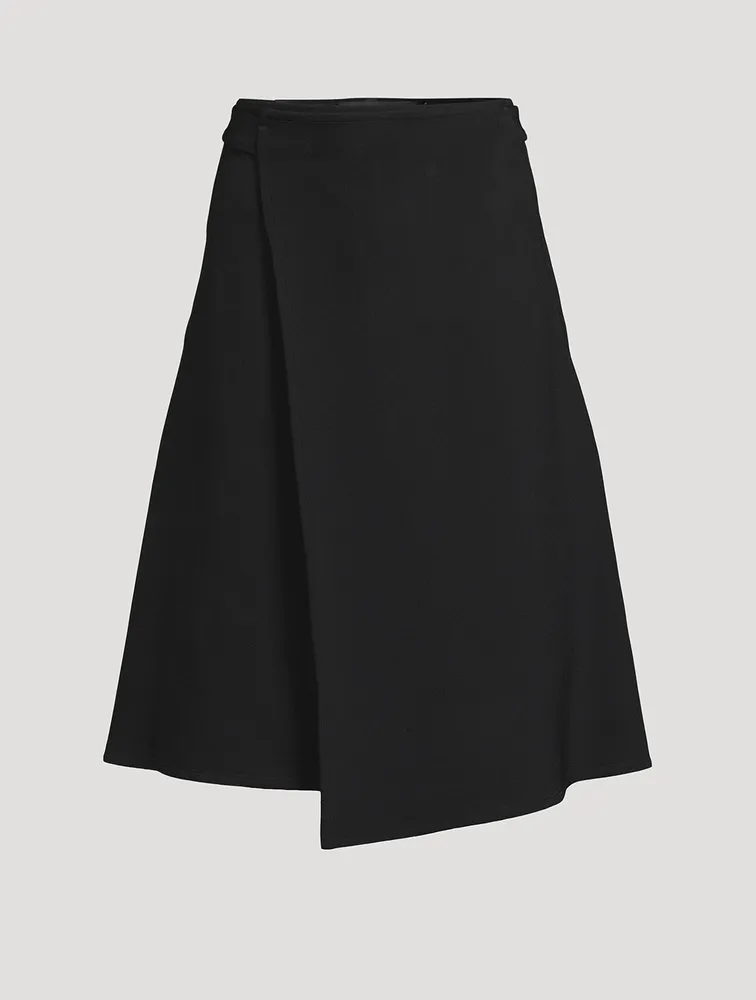 Helen Crepe Midi Skirt