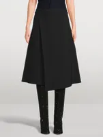 Helen Crepe Midi Skirt