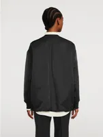 Ray Recycled Nylon Twill Bomber Jacket