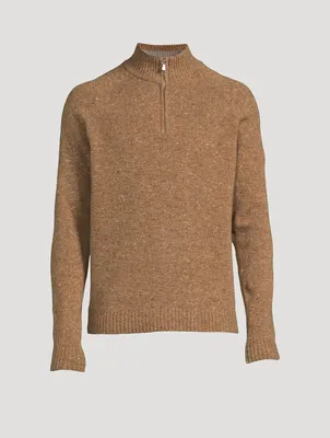 Canora Donegal Lambswool And Cashmere Sweater