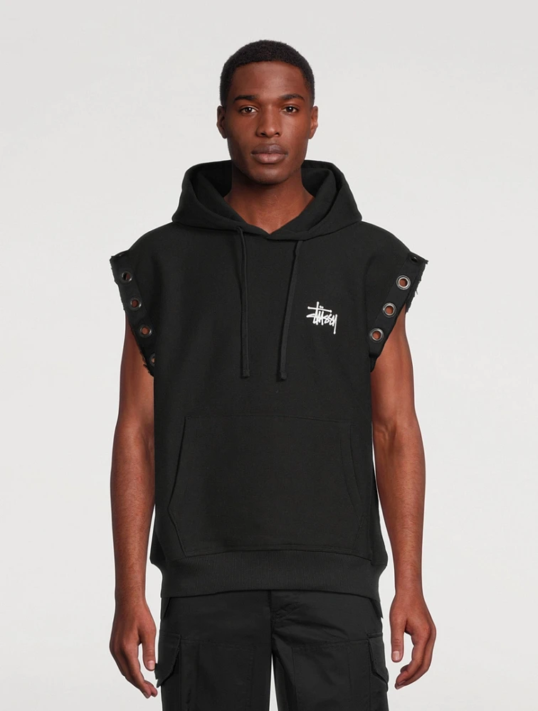 Junya Watanabe X Stussy Sleeveless Hoodie