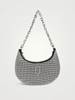The Small Curve Crystal Shoulder Bag