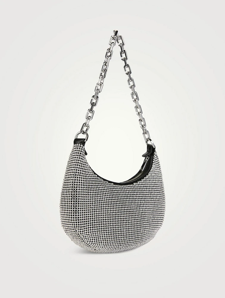 The Small Curve Crystal Shoulder Bag
