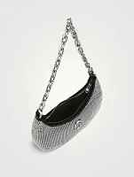 The Small Curve Crystal Shoulder Bag