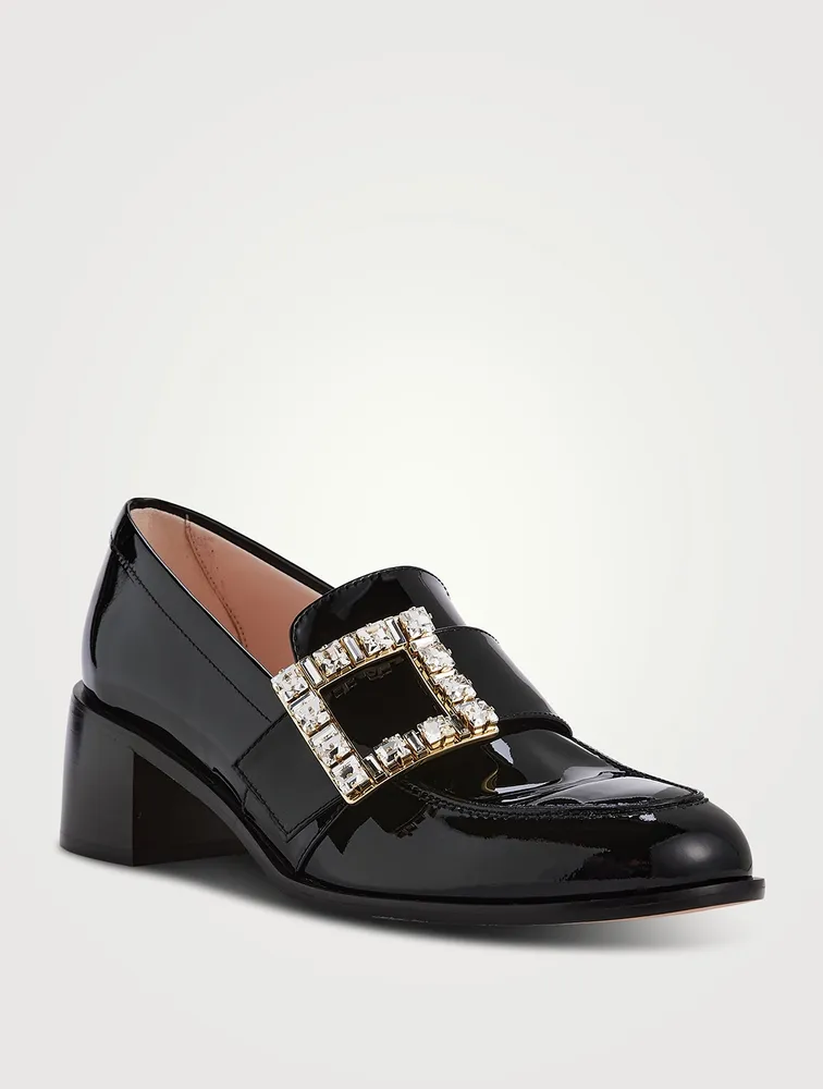 Viv' Rangers Strass Patent Leather Loafers