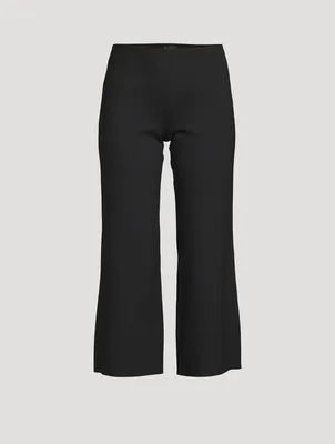 Kick-Flare Scuba Trousers