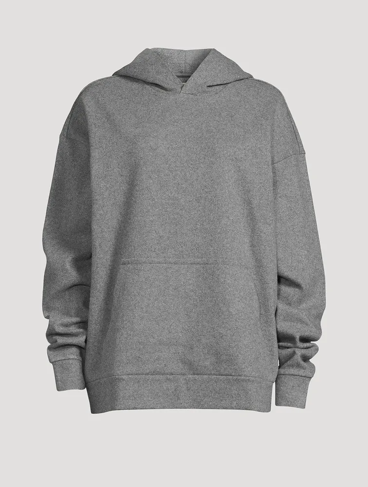 Recycled Wool Jersey Hoodie