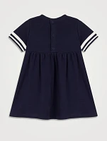 Cotton Short-Sleeve Sailor Dress
