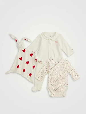 Three-Piece Cotton Set