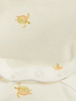 Pack of Three Wrapover Short-Sleeve Bodysuits