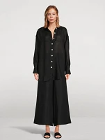 Tallows Linen Wide-Leg Pants