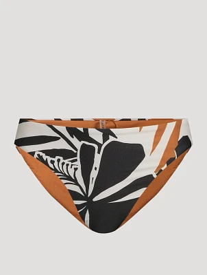 Cali High-Leg Full-Coverage Swim Bottoms