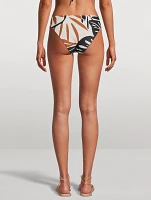Cali High-Leg Full-Coverage Swim Bottoms