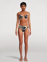 Cali High-Leg Full-Coverage Swim Bottoms