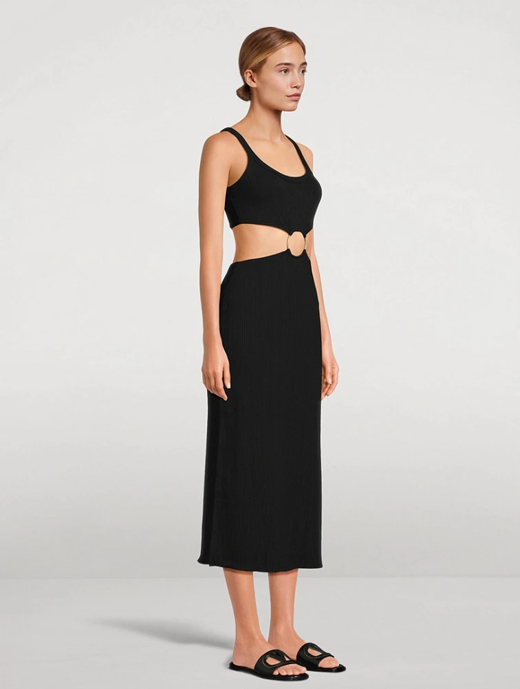 The Icon Cutout Midi Dress