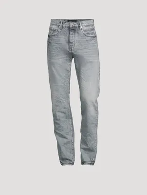Slim Straight-Leg Jeans